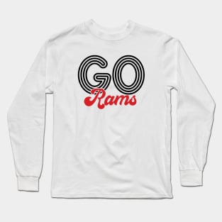 Go Rams Long Sleeve T-Shirt